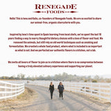 Renegade Foods Artisan Vegan Salami | 3 Pack | Budapesti | High Protein, Low Sugar, Seitan, Non-GMO | Indulge European-Style Plant-Based Food