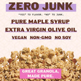 Hudson Henry Maple Walnut Granola | Gluten Free Granola with Nuts and Seeds | Vegan, Non-GMO & Small Batch Baked with Pure Maple Syrup & Extra Virgin