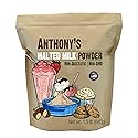 Anthony's Malted Milk Powder 1.5lb, For Ice Cream, Milk Shakes, and Baking, Non GMO, Made in USA