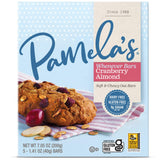 Pamela's Products Whenever Bars, Cranberry Almond, 5 Bars, 1.41 oz (40 g) Each
