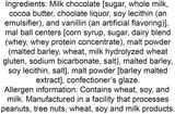 Arndts Fudgery Premium Milk Chocolate Triple Dipped Malt Balls, 3 Pound Bulk Bag