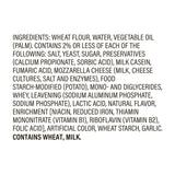 Boboli 12" Original Pizza Crust, Ready-made Plain Cooked Pizza Dough, 12.6 oz Bag