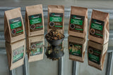 Natural Tea drink based on Ivan Tea and Berries (Set with natural berries: black currant, lingonberry, blueberry, raspberry and sea buckthorn)