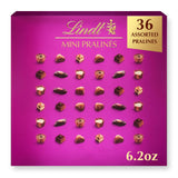 Lindt Mini Pralines, Assorted Chocolate Candy Pralines With Premium Filling, Great For Gift Giving, 6.2 oz. Gift Box