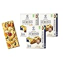 ODEHA Almond Protein Bar - Vegan Snack Bars with Cashews, Raisins & Seeds - MSG Free - Premium Asian Chips - Healthy Snack for Adults and Kids - Pack
