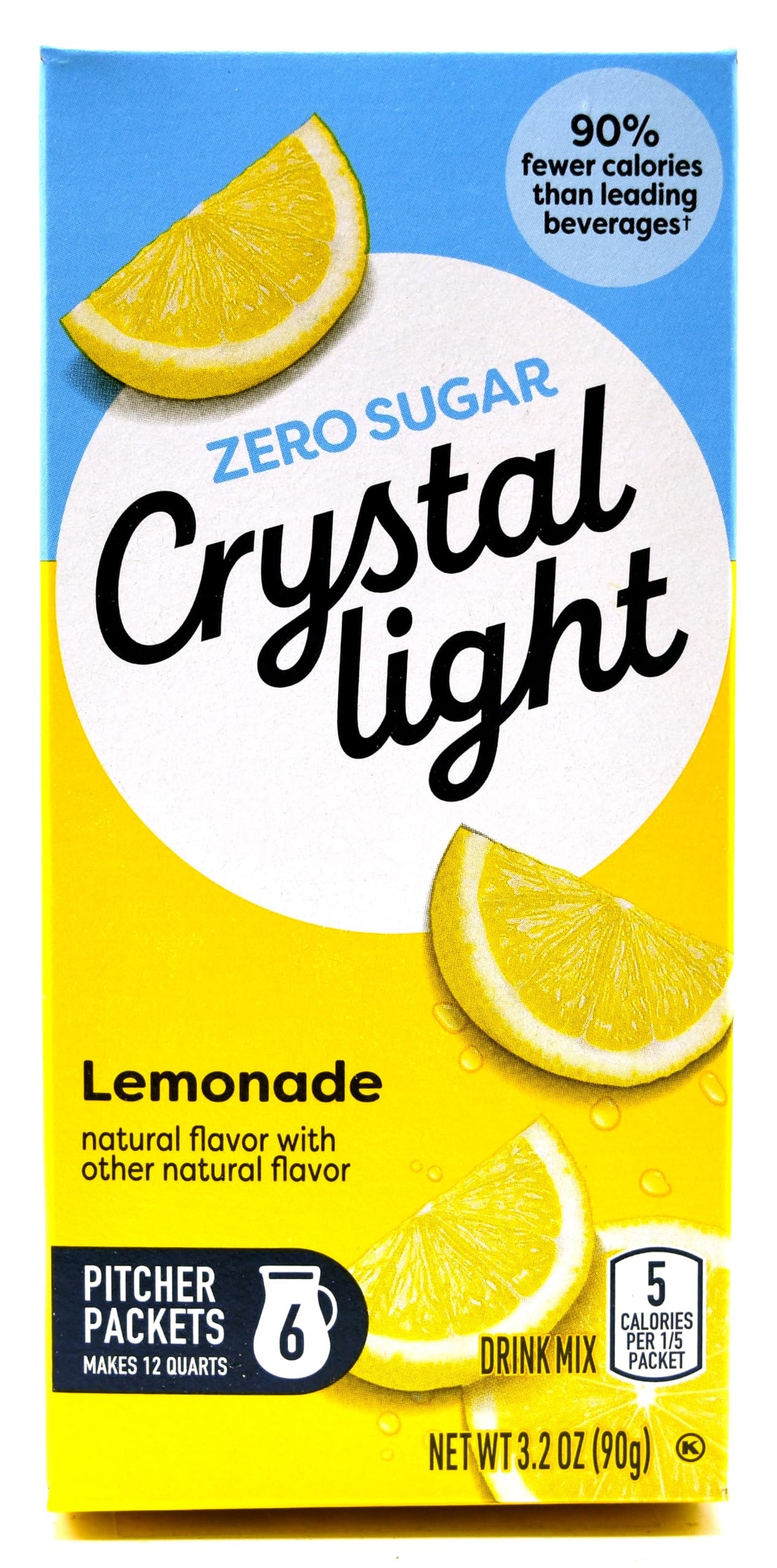 Crystal Light Lemonade Drink Mix, 12-Quart Box (Pack of 9 Boxes)