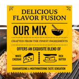 Just In Time Gourmet White Cheddar Cheese Beer Bread Mix, Easy-to-Bake Delight, Perfect for Potlucks, Ideal Gift, 1 Mix