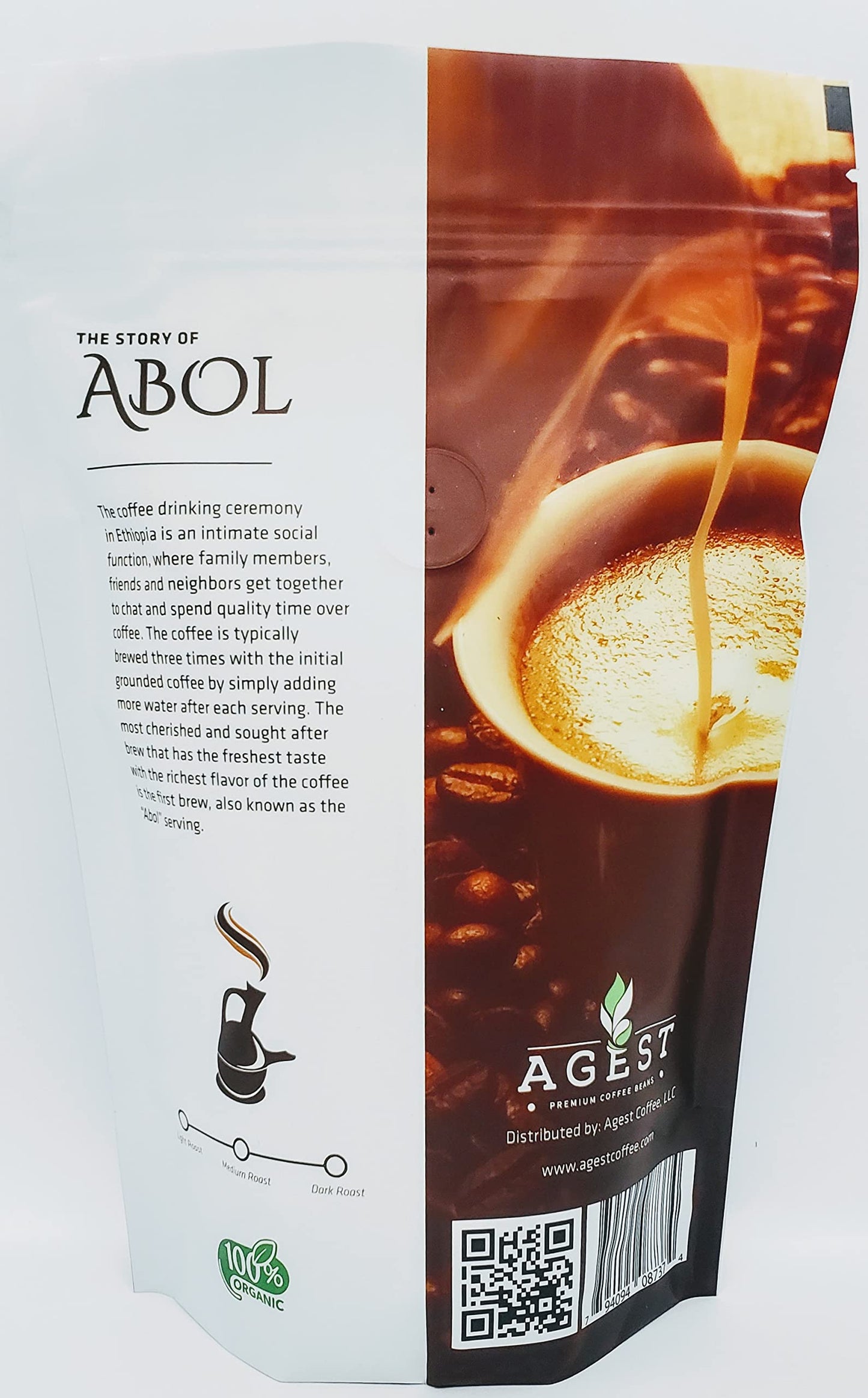 Abol Coffee-Premium Organic Ethiopian Roasted coffee (10 ounce)