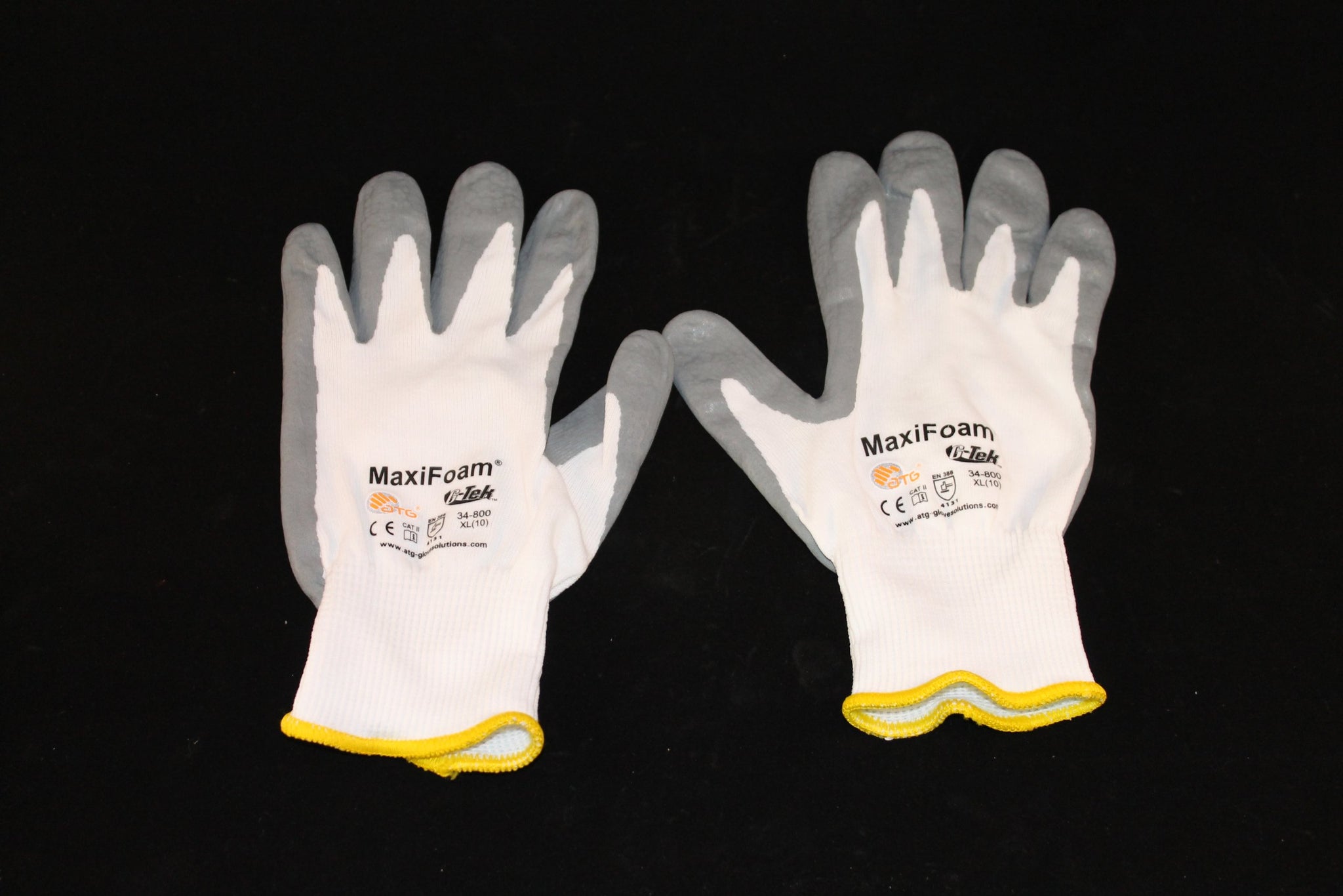 34-800/Xl Premium Gray Foam Nitrile Gloves 230731 Pip Glove