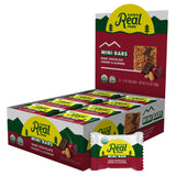 Kate’s Real Food Mini Organic Granola Bars - Dark Chocolate Cherry Almond (1.1 oz, Pack of 24) - Organic Energy Bars Made with Gluten Free Oats - Non