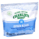 Charlie's Soap Oxygen Powered Bleach Powder, Color Bleach For Clothes, Safe Bleach for White Clothes, An Unscented Fragrance Free Non Chlorine Bleach