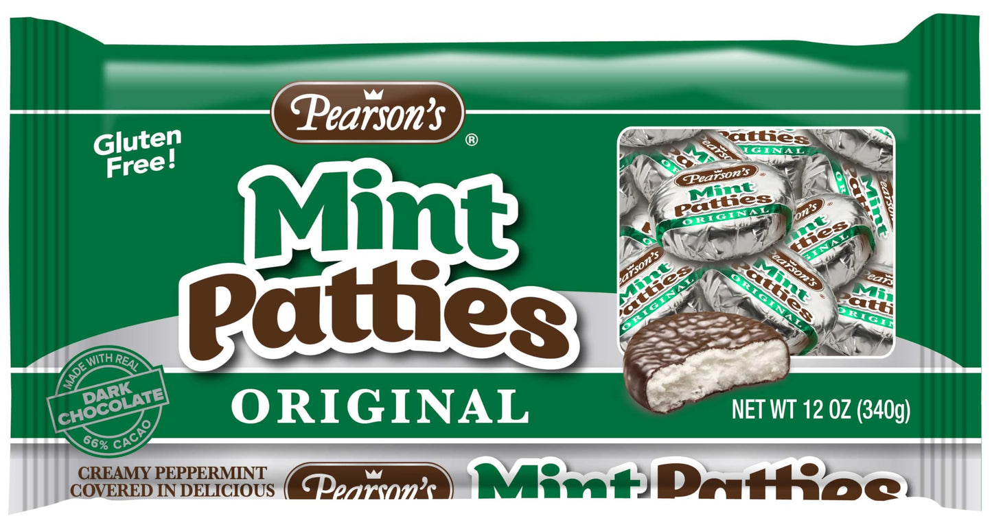 Pearson's Mint Patties with Real Chocolate, 12 oz
