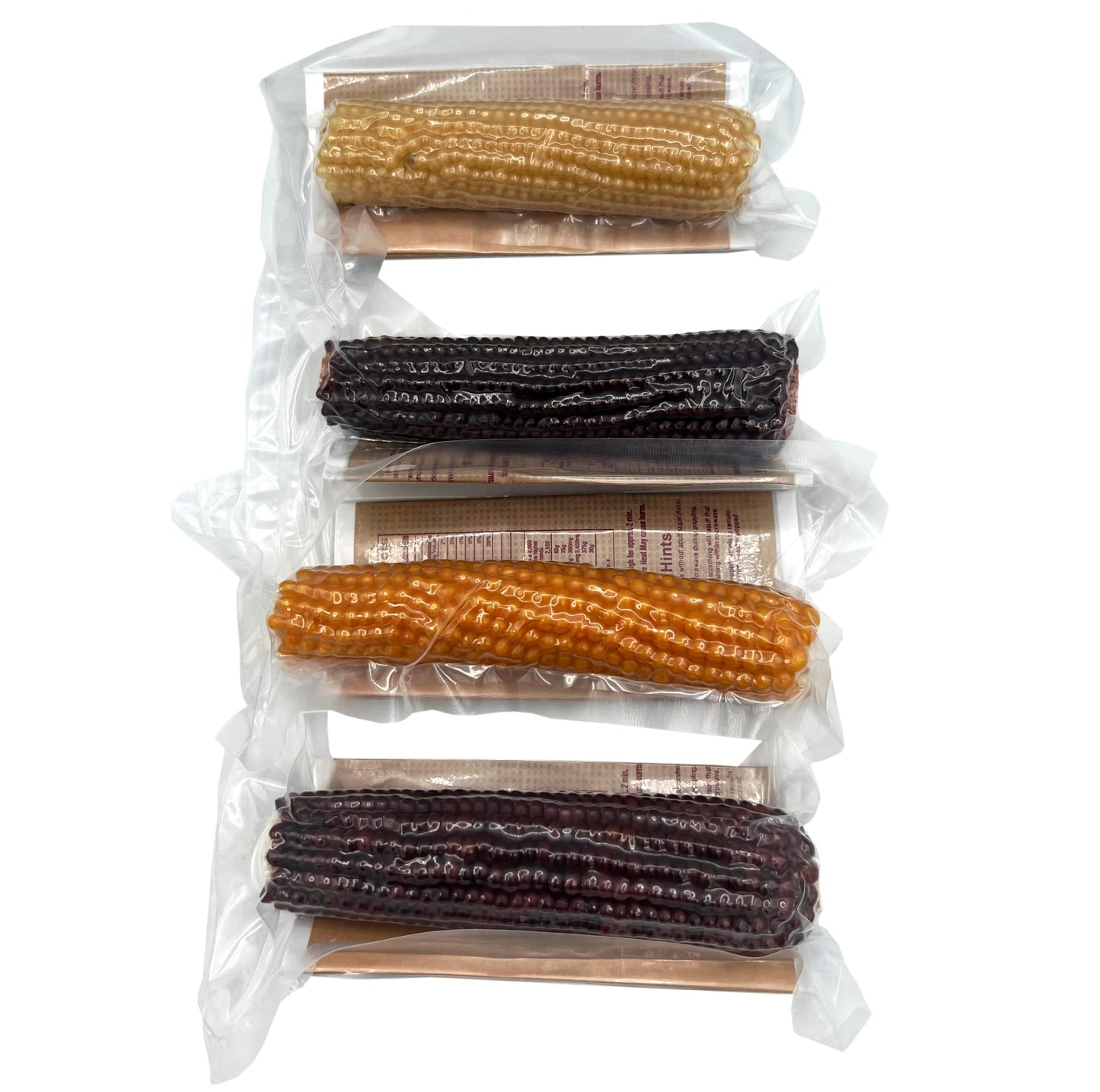 Amish Country Popcorn | Old Fashioned Microwave Popcorn | Non-GMO, Gluten Free, Microwaveable and Kosher (Red, Purple, Yellow and White Corn on the
