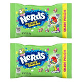 2025 Easter Nerd Gummy Clusters, Assorted Fruit Flavored Crunchy Chewy Candies, Basket Stuffer Treats, 3 Ounces (Pack of 2)
