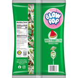 Charms Blow Pop Single Flavor Bag - Watermelon Flavored Lollipops with a Bubble Gum Center - Individually Wrapped Hard Candy - Pink Candy - Peanut