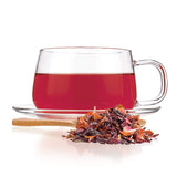 Tealyra - Hibiscus and Rosehips - Herbla Loose Leaf Tea - Health Tonic - Supports Healthy Blood Pressure - Caffeine-Free - Vitamins Rich - All Natural
