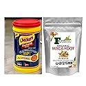 Checkers Custard Vanilla Flavor 400g1 Jar | With Organic Maca Root Powder 8oz | Gluten Free & Non GMO | Gelatinized Bioavailability Enhancer | 1 Pack