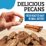 Almond Brothers Cinnamon Roasted Pecans - Pack of 3, 5 oz - Hand Crafted Candied Cinnamon Pecans, Gluten-Free, Non-GMO
