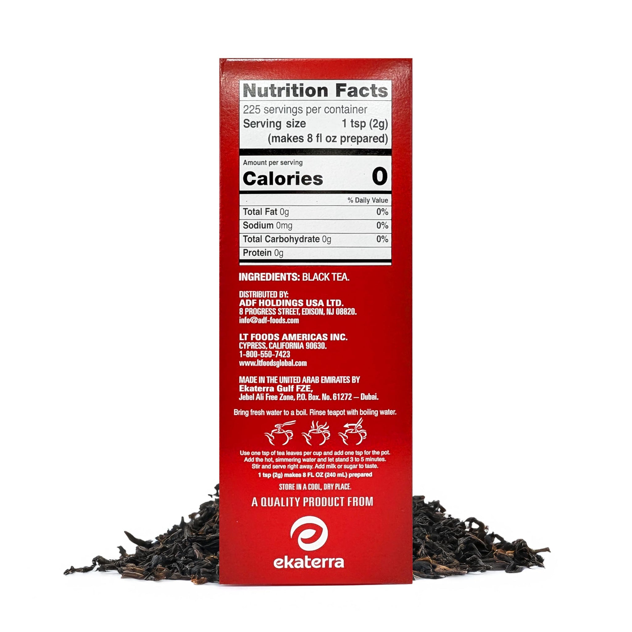 Brooke Bond Red Label Black Tea | Loose Tea | Suitable for Indian Chai & Milk | Aromatic & Refreshing Flavor | 450 Grams (Pack of 2)