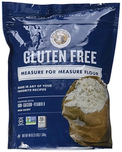 King Arthur Flour Measure for Measure Flour, Gluten Free, 3 Lb, (Pack Of 4)