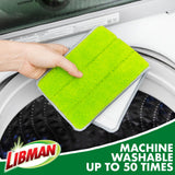 Libman Rinse 'n Wring Mop and Bucket System | Microfiber Floor Mop | Hardwood Floor Cleaner | Wet & Dry Mop | Clean & Dirty Water Chambers | Power