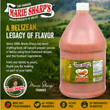 Marie Sharp’s Fiery Hot Habanero Pepper Sauce, 1 Gallon - Extra Hot Belizean Hot Sauce with Intense Heat & Flavor - All-Natural, Gluten-Free