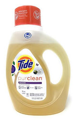 Tide Purclean Honey Lavender Liquid Laundry Detergent, 37 Ounce