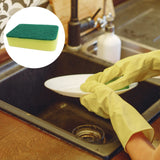 Sponge Individually Wrapped?24 PCS Dishwashing Sponge Scouring Pad Kitchen Dishcloth Suitable for Travel Apartments (Style 1)