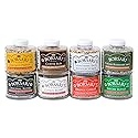 Borsari Seasoning Gift Set - 8 Flavor Variety Pack - Original, Citrus, Orange Ginger, Cracked Pepper, Coffee, Everything Bagel, Savory, Tuscan