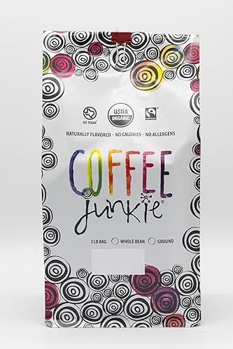 Coffee Junkie- Nutty Butterscotch Toffee- 3lb Whole Bean Coffee