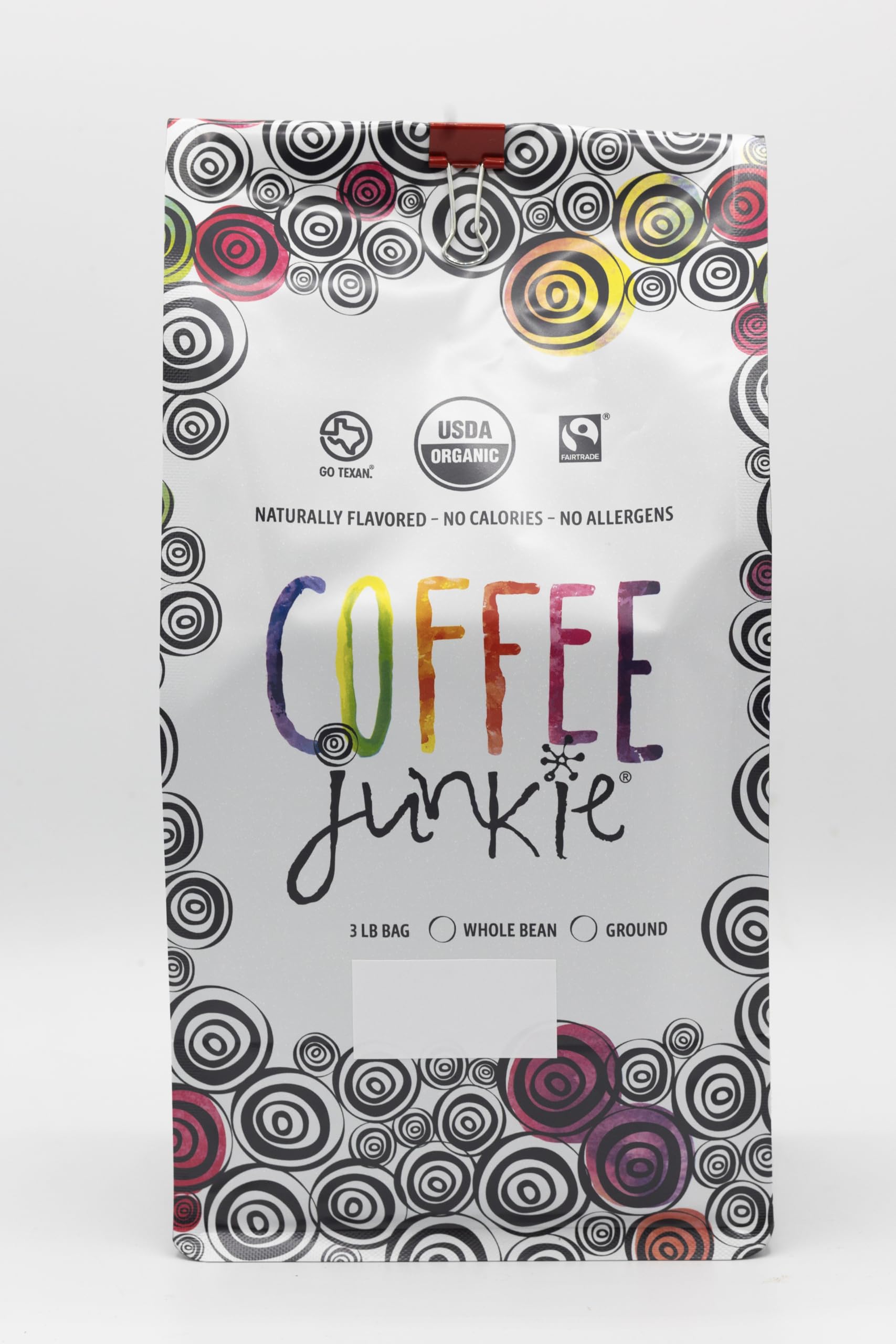 Coffee Junkie- Nutty Butterscotch Toffee- 3lb Whole Bean Coffee