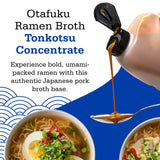 Otafuku Tonkotsu Ramen Broth Concentrate - Authentic Japanese Pork Bone Soup Base for Noodles, and Food Service Use - Restaurant-Quality Umami Taste