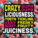 Trolli Sour Brite Crawlers, Very Berry Flavor, 5 Ounce