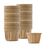 FSC® Certified 1 oz Compostable Portion Cups - Biodegradable, BPI Certified, Food Grade, Plastic-Free, Eco-Friendly Small Paper Condiment Cups
