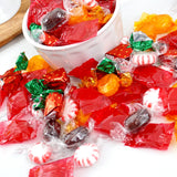 Old Fashioned Hard Candy Assortment, 1 Pound Bulk Candy (Approx. 75 pcs.), Butterscotch, Root Beer Barrels, Strawberry Filled Bon Bons, Cinnamon