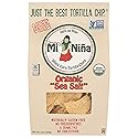 Tortilleria Mi Nina, Chip Tortilla White Corn Sea Salt, 12 Ounce