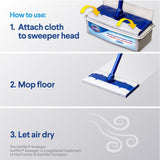 Clorox Disinfecting Wet Mopping Cloths, Rain Clean, 24 Wet Refills (Package May Vary)