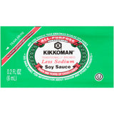 Kikkoman Low Sodium Preservative-Free Soy Sauce, 6 ml (Pack of 500), 0.02 Pound