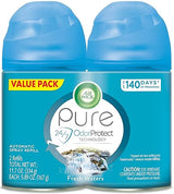 Air Wick Automatic Air Freshener Spray Refill, 2ct, Fresh Waters, Odor Neutralization, Essential Oils