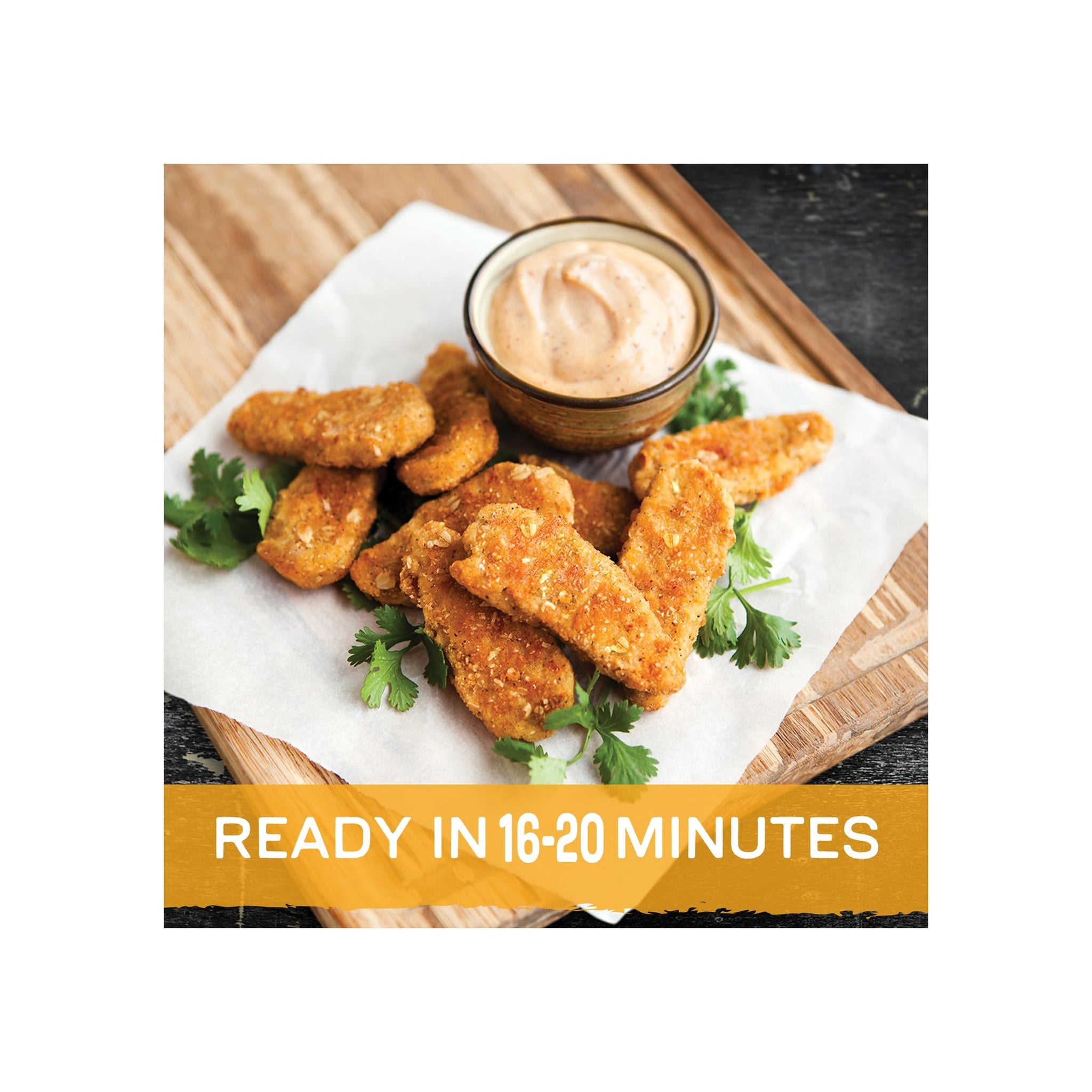 Gardein Plant-Based Seven Grain Crispy Tenders, Vegan, Frozen Meat Alternative, 9 oz.
