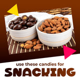 Dark Chocolate Covered Almonds Candy (2 Pound Bag)