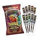 Mythical Meats Original Exotic Flavor Sampler Pack - 10 Exotic Game and Beef Snack Sticks - Dried & Dehydrated Meats Seasoned to Perfection - High