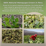 Hanan Peruvian Secrets Manayupa - Liver Cleanse Detox & Repair - 100% Natural Desmodium Molliculum 1.41oz - 40g (Single Pack)
