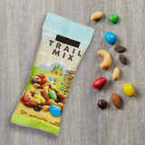 Trailmix Individual Packs Mixed Nuts - Trail Mix with Chocolate Mixed Nuts Snack Packs 2 Oz, 28 Ct With A Scooply Bag Clip