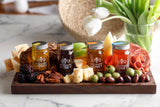 Bee Harmony Rare Varietals Honey Flight, Mini Honey Gift Set, 4 Jars, 3 OZ Each, Premium, Raw (Acacia, Buckwheat, Blueberry Blossom, Orange Blossom)