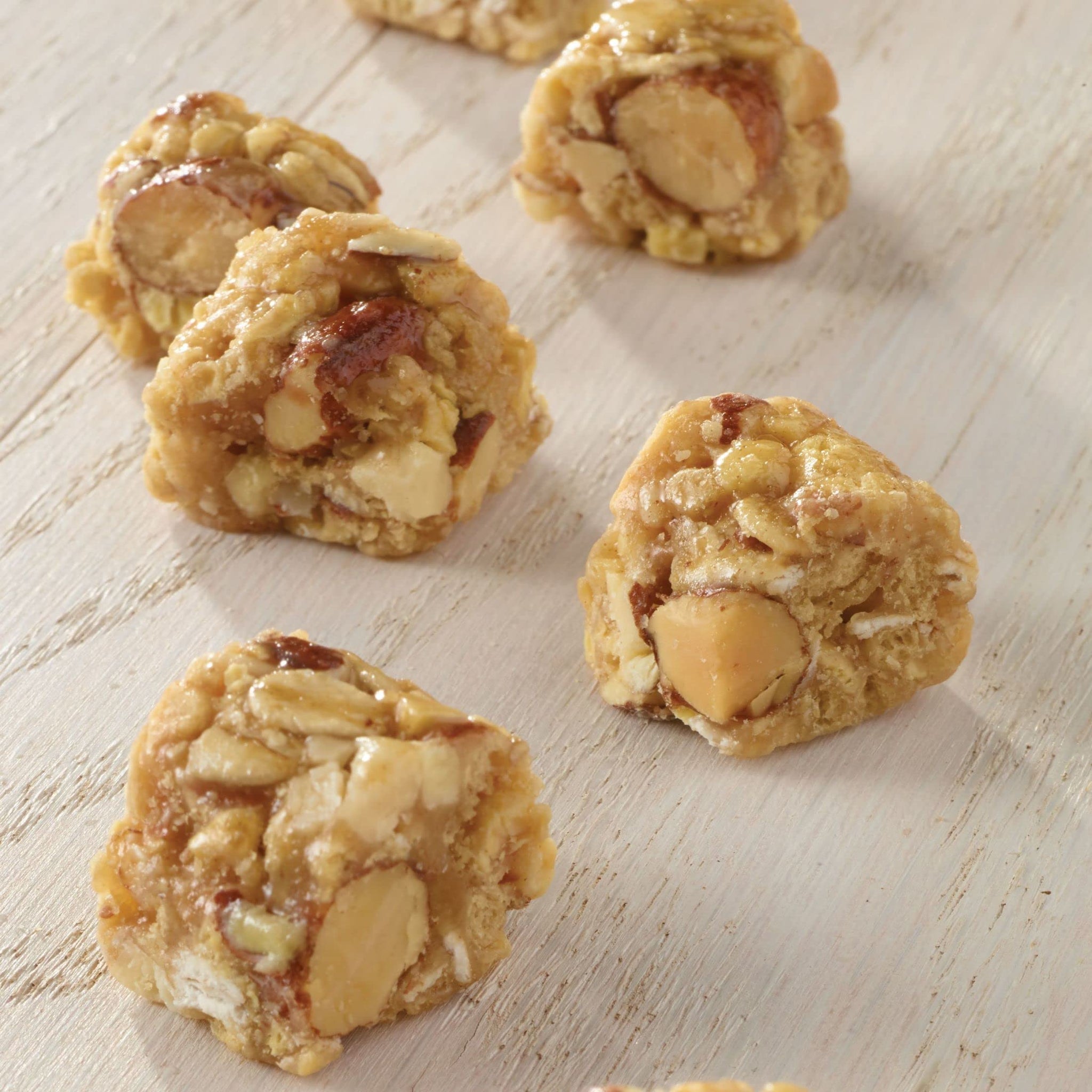 Bear Naked Granola Bites, Gluten Free, Breakfast Snacks, Peanut Butter and Honey (6 Bags)