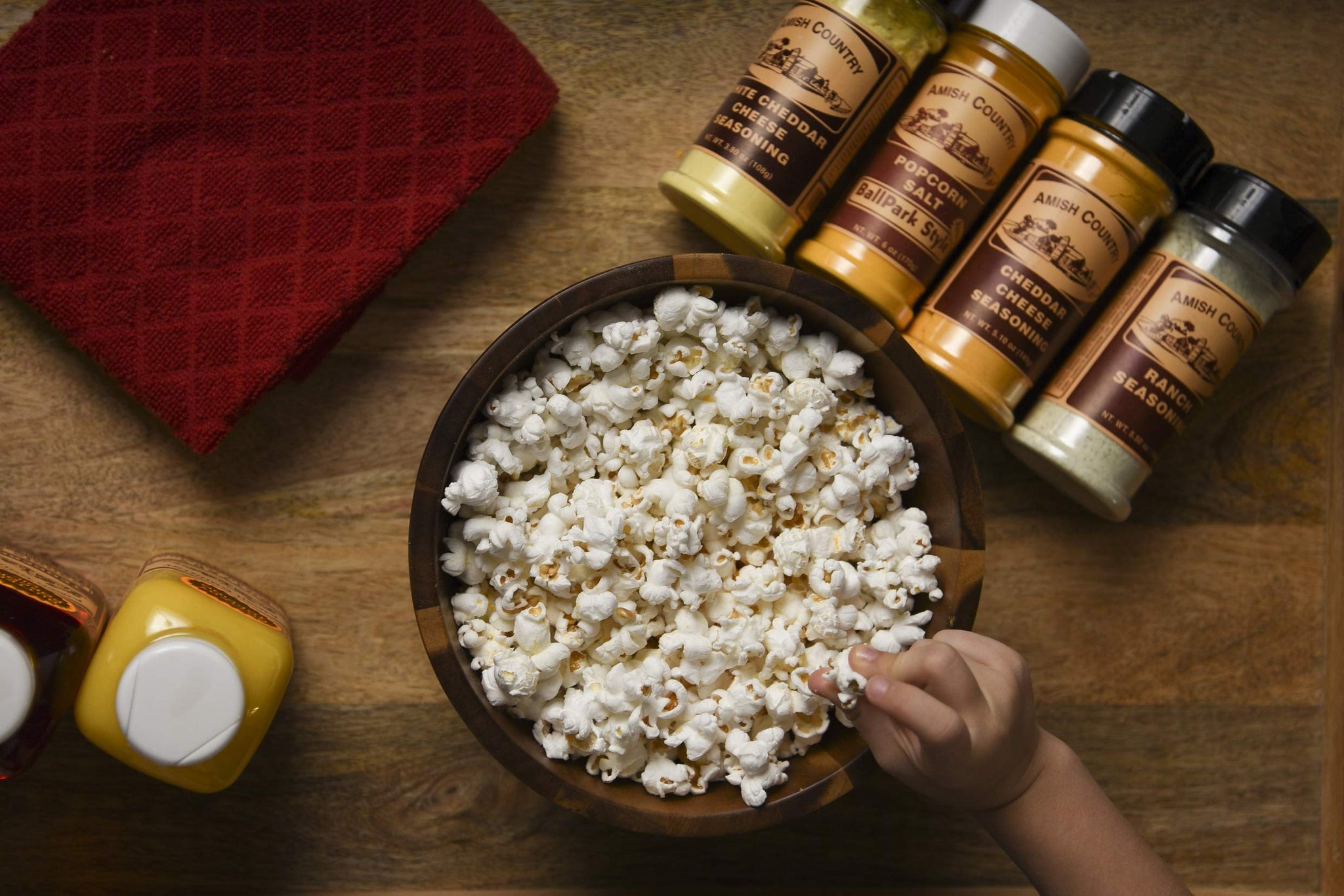 Amish Country Popcorn | 2-2 lb Bags | Mushroom Popcorn Kernels | Old Fashioned, Non-GMO and Gluten Free