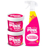 Stardrops - The Pink Stuff - The Miracle Cleaning Paste and Multi-Purpose Spray Bundle (2 Cleaning Paste, 1 Multi-Purpose Spray)