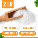ONE IN A MILL Citric Acid Powder 2LB | Food Grade for Cooking, Baking, Canning, and Cheese Making | All-Natural Preservative & Flavor Enhancer | DIY