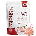 310 Nutrition All-In-One Meal Replacement Shake Powder - Plant-Based Protein Protein Powder with High-Fiber, Probiotics, Digestive Enzymes